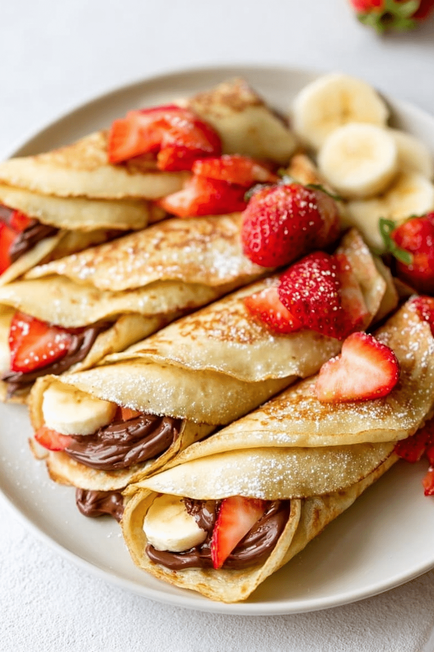 Best Homemade Sweet Crepe Recipes For Breakfast