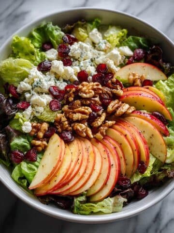 5 Fall Flavors: Honeycrisp Apple Feta Salad Recipe
