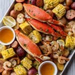 Crab Boil with Seasoned Butter Sauce Recipe