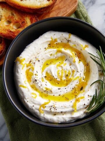 Whipped Ricotta with Honey and Lemon Recipe
