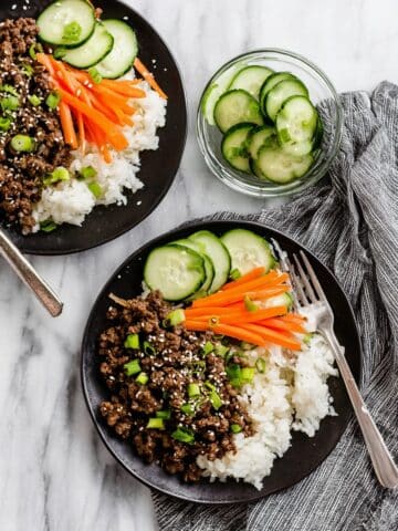 Korean Beef Bowl Recipe
