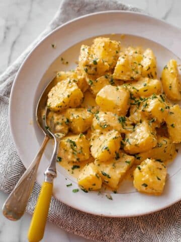 Creamy Garlic Potatoes Recipe