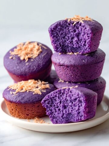 Hawaiian Butter Mochi with Ube Recipe