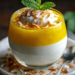 Mango Coconut Panna Cotta Recipe