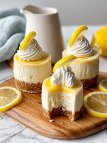 Mini Cheesecakes au Citron Recipe