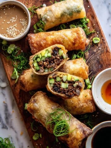 20 Minute Thai Basil Beef Rolls Recipe