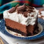 French Silk Pie with Oreo Crust and Chocolate Whipped Cream Recipe