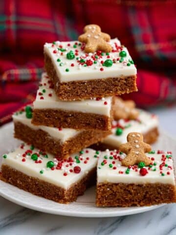 Gingerbread Cookie Bars Recipe