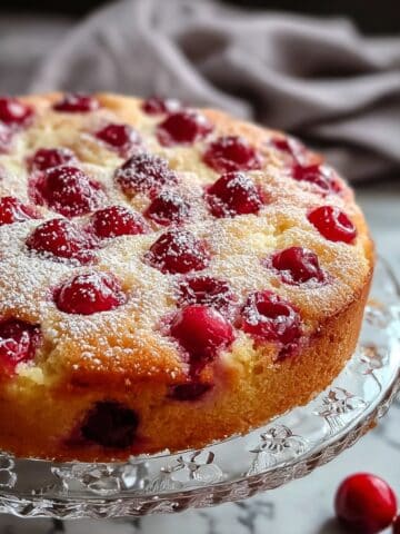 Cranberry Orange Breakfast Cake Recipe
