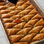Easy Greek Baklava with Spiced Walnut and Pistachio Layers Recipe