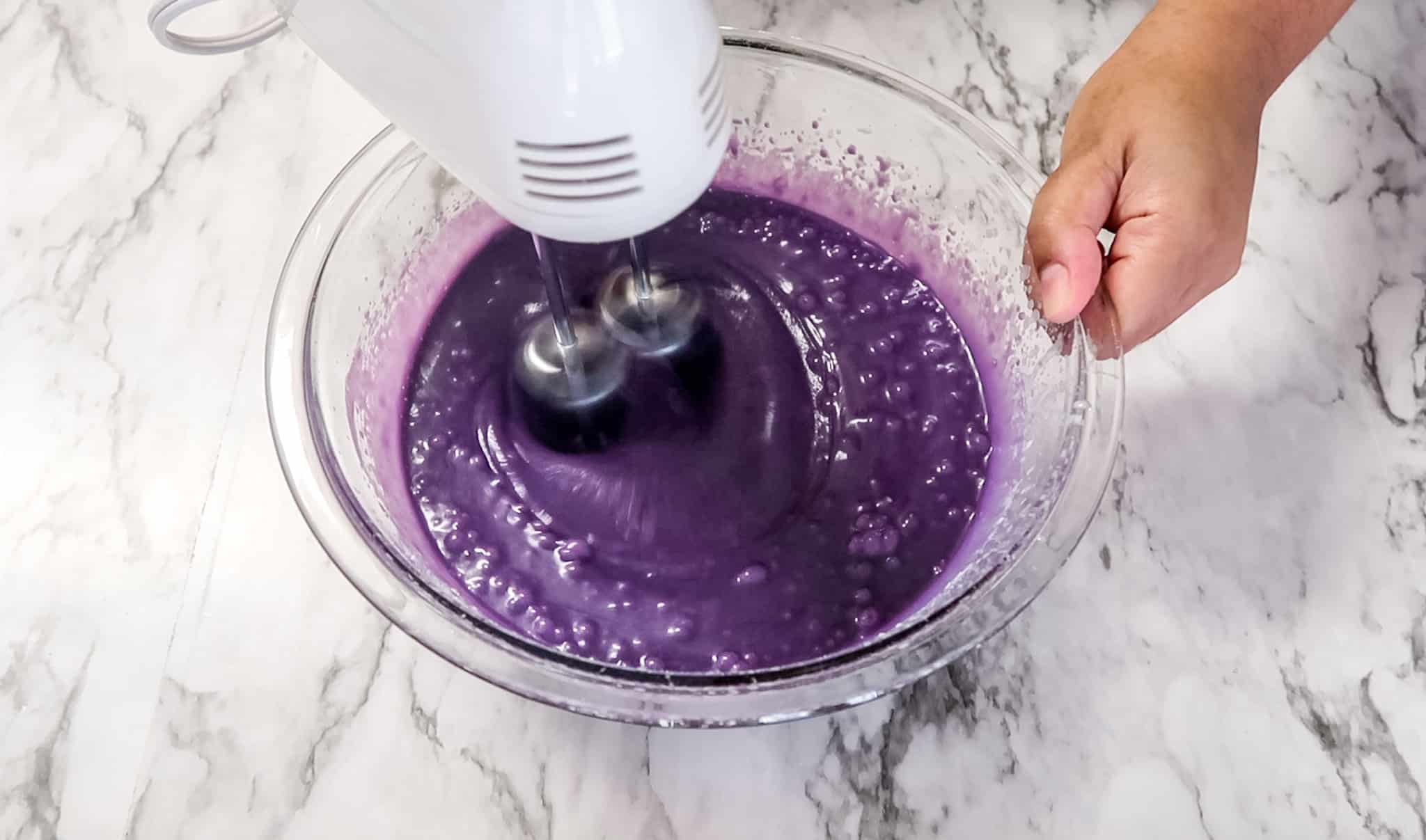 Hawaiian Butter Mochi with Ube Recipe
