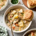 Slow Cooker Chicken Pot Pie Soup Recipe
