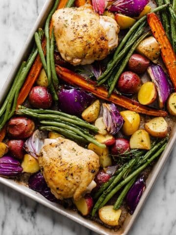 Sheet Pan Chicken and Vegetables Recipe