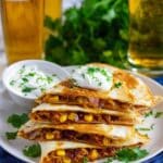BBQ Chicken Quesadillas Recipe