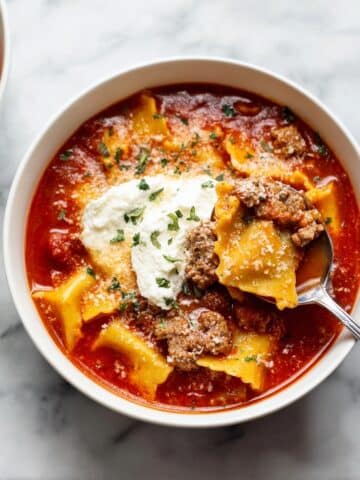 Easy Lasagna Soup Recipe