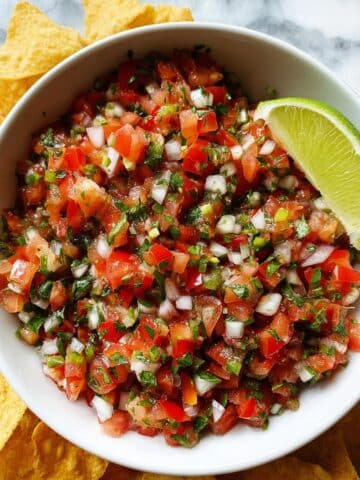 Fresh Pico de Gallo (Mexican Tomato Salsa) Recipe