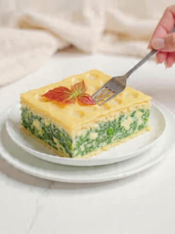 Vegan White Lasagna with Cashew Ricotta and Spinach Recipe