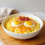 Cheesy Potato Egg Scramble Recipe