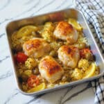 Greek Lemon Chicken with Veggies Recipe