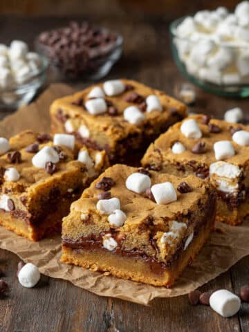 S'mores Cookie Bars Recipe