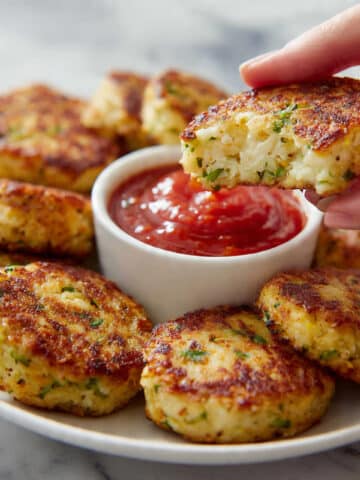 Spinach and Ricotta Fritters Recipe