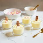 Marzipan Mousse with Candy Cane Almonds Recipe