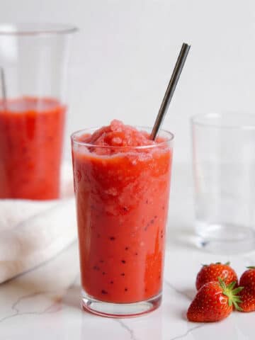 Easy Strawberry Slushie Recipe