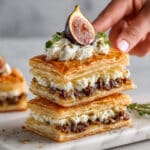Savory Mille-Feuille with Lemon Ricotta & Prosciutto Recipe