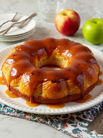 Caramel Apple Monkey Bread Recipe