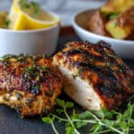 White Chicken Roasted in Melting Herb Butter Recipe