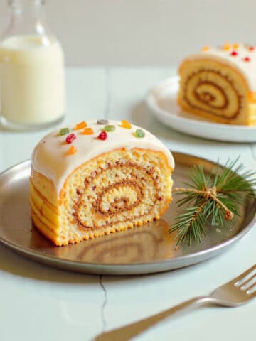 Eggnog Bread with Candied Fruit and Walnuts Recipe