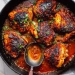 Harissa Orange Chicken Thighs Recipe