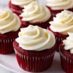 Red Velvet Cupcakes with Cream Cheese Frosting Recipe