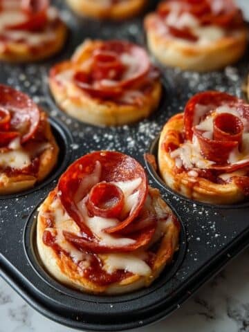 Easy Pizza Roses for Valentine’s Day Recipe