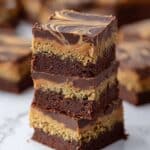 Viral Dubai Chocolate Brownies with Pistachio Kataifi and Chocolate Topping Recipe