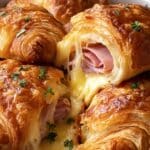 Irresistibly Easy Ham & Cheese Croissant Bake Recipe