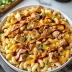 High-Protein Honey BBQ Chicken Mac & Cheese Recipe