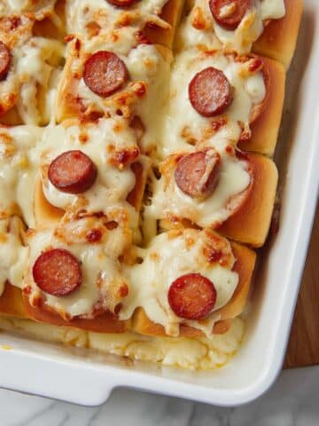 Mini Pizza Dog Sliders Recipe