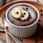 Brownie Batter Blended Baked Oats: Healthy Chocolate Breakfast Treat Recipe