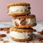 Butter Pecan Ice Cream Sandwiches Recipe