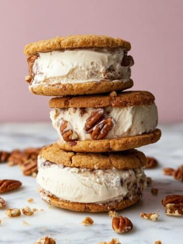 Butter Pecan Ice Cream Sandwiches Recipe