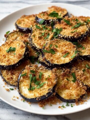 Crispy Baked Eggplant Rounds Recipe