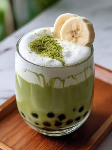 Creamy Easy Banana Matcha Latte for a Refreshing Boost Recipe