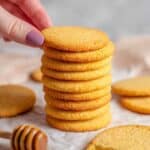Honey Orange Shortbread Cookies Recipe
