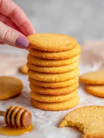 Honey Orange Shortbread Cookies Recipe