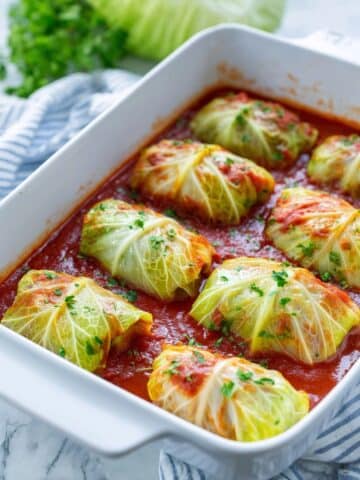 Traditional Stuffed Cabbage Rolls Recipe