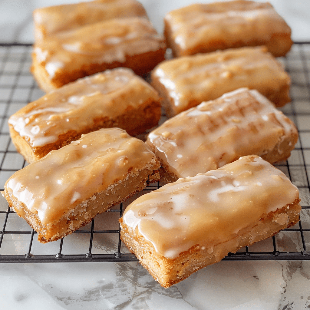Maple Donut Bars Recipe