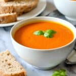 Easy Tomato Basil Soup Recipe