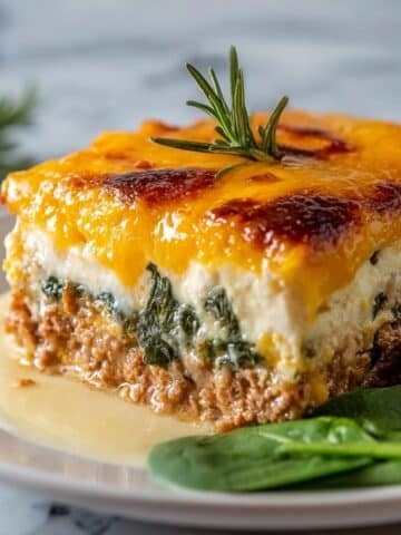Low Carb High Protein Turkey Casserole Recipe