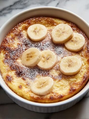 Southern Banana Cobbler with Cinnamon and Vanilla Recipe